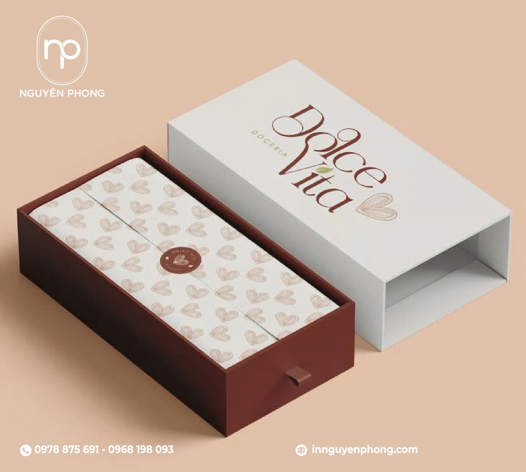 Hộp bao diêm đựng quần áo cao cấp